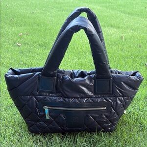 Chanel CoCo Cocoon Small Black Quilted Tote Bag